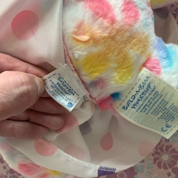 Vintage Build-a-bear plush rabbit with dress - Picture 8 of 9